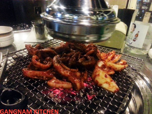 Spicy Short Arm Octopus Grill (쭈꾸미 구이)