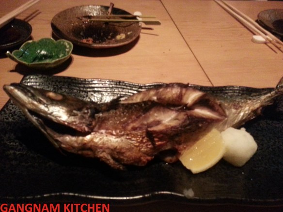 Wood Grilled Mackerel (고등어 구이)